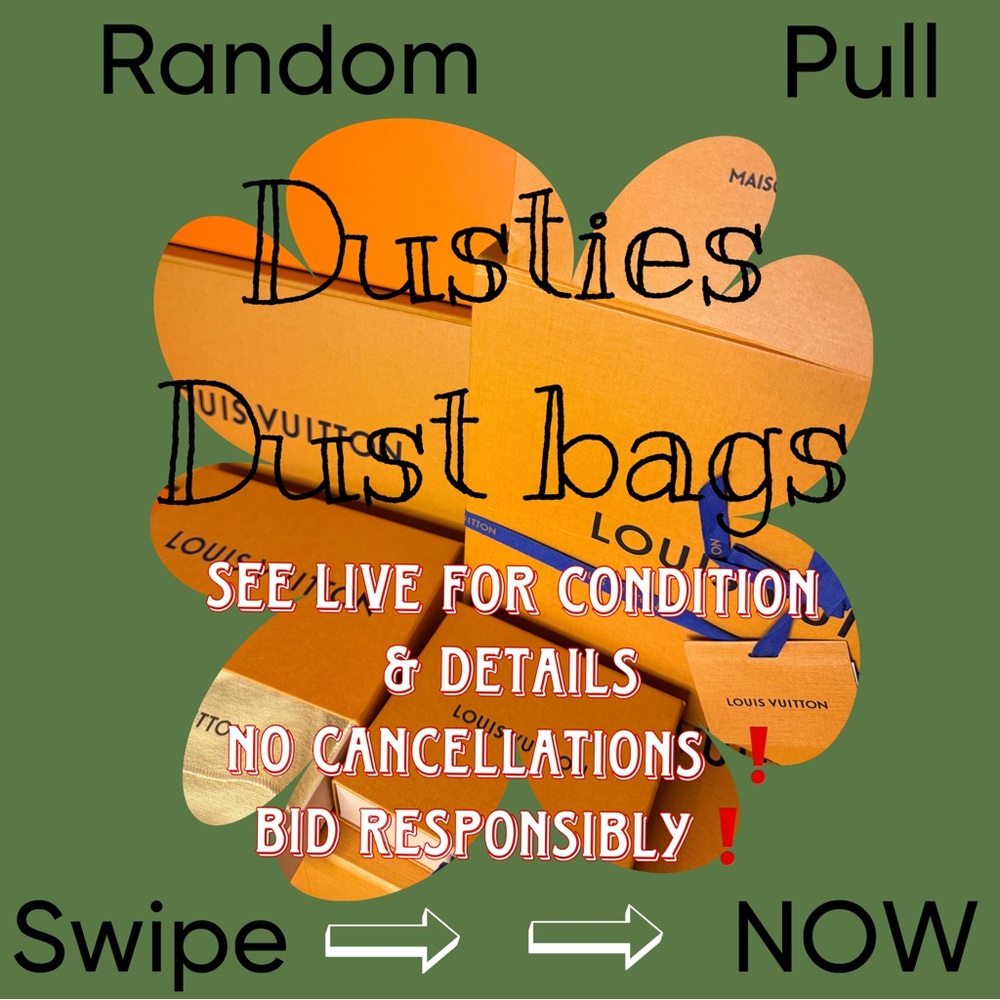 Authentic dust bag